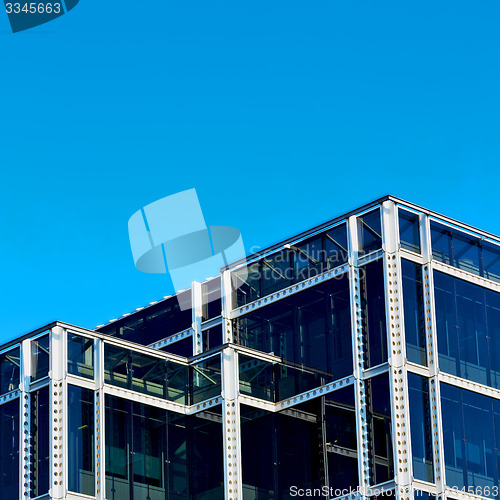 Image of windows in the city of london home and office   skyscraper  buil