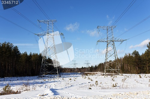 Image of power lines 