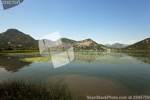 Image of the lake. Montenegro 