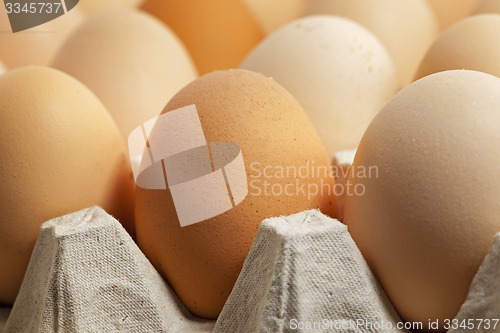 Image of eggs. close up 