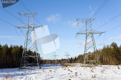 Image of power lines 