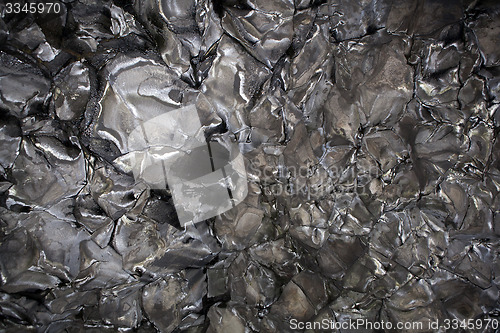 Image of Structure of the basalt cave near Vik, Iceland