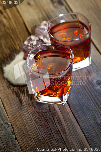 Image of whisky in glasses