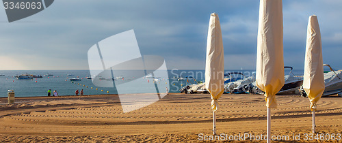 Image of Tossa de Mar, Catalonia, Spain, Gran Platja beach