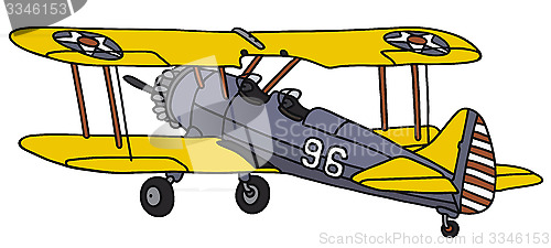 Image of Old american biplane