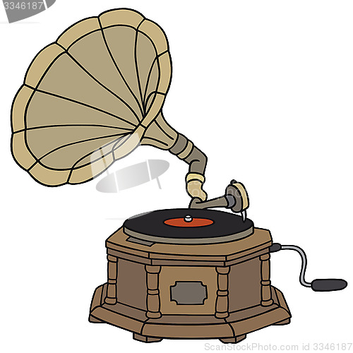 Image of Vintage gramophone