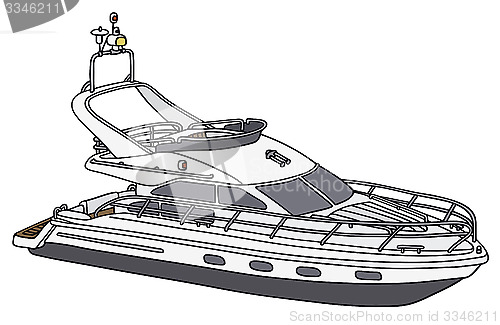 Image of Small motor yacht