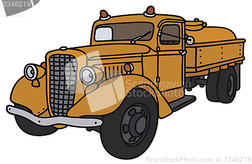 Image of Old tank truck