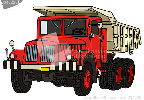 Image of Old dumper truck