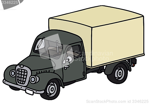 Image of Old delivery truck