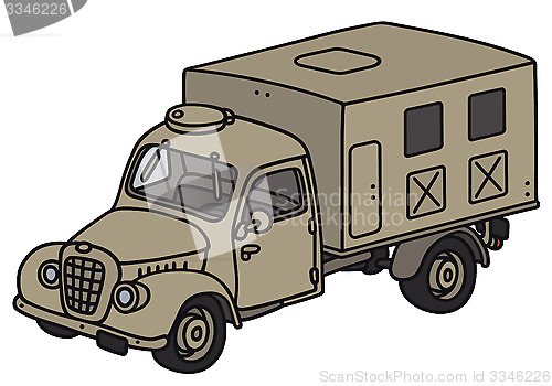 Image of Old military truck