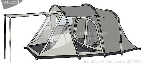 Image of Gray tent