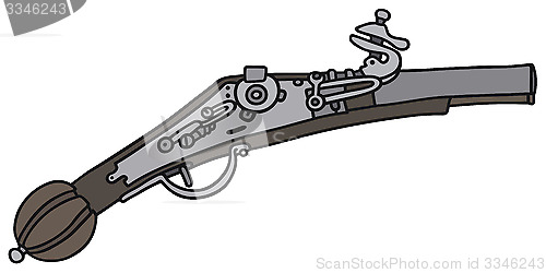 Image of Historical matchlock pistol