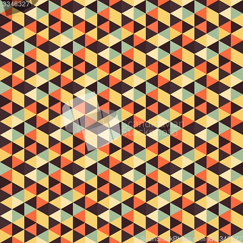 Image of Abstract geometric background. Mosaic. Vector illustration. 