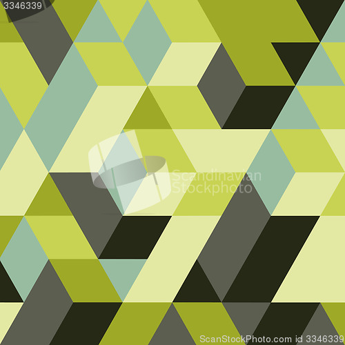 Image of Abstract geometrical 3d background. 