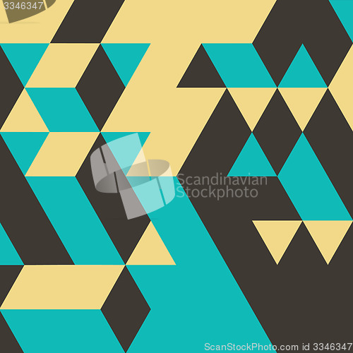 Image of Abstract geometrical 3d background. 