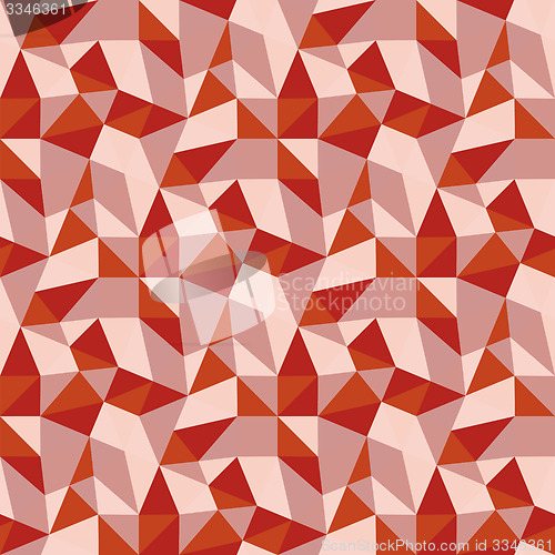 Image of Geometric triangles background. Mosaic. 