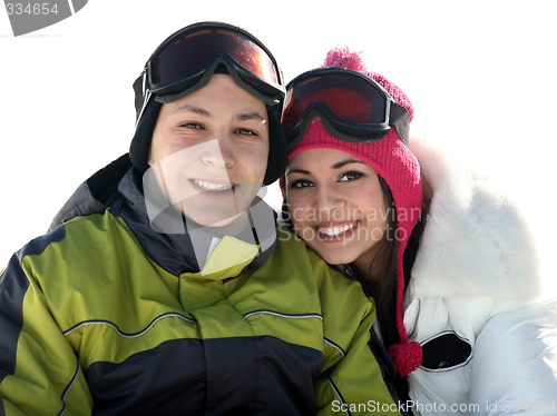 Image of Young happy couple