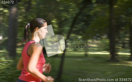 Image of Girl running