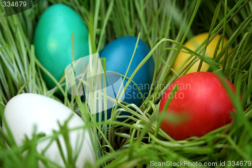 Image of Easter eggs