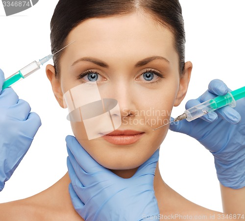 Image of dermall fillers injection