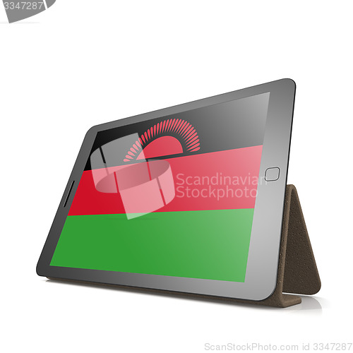 Image of Tablet with Malawi flag