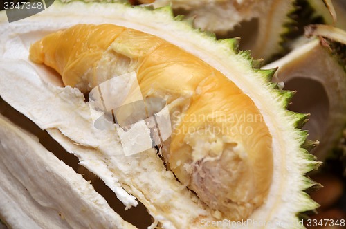 Image of Durian fruit ripe for eaten