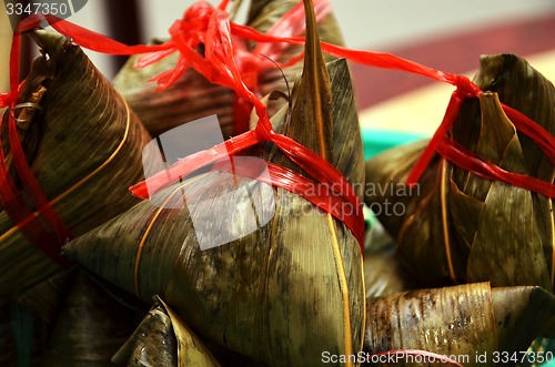 Image of Chinese Rice Dumplings in market