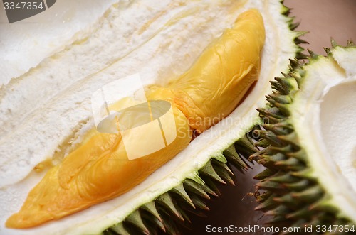 Image of Durian fruit ripe for eaten