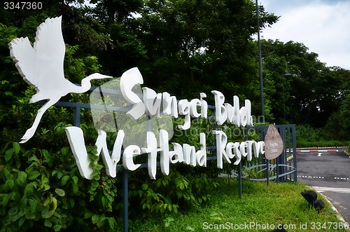 Image of Entrance of Sungai Buloh Wetland Reserve