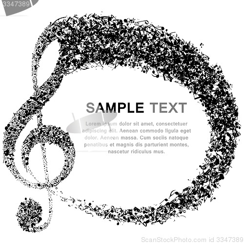 Image of Musical background