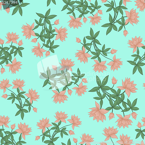 Image of Seamless floral pattern