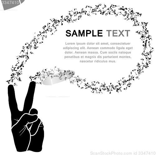 Image of Musical background