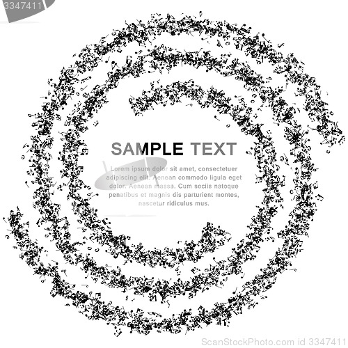 Image of Musical background
