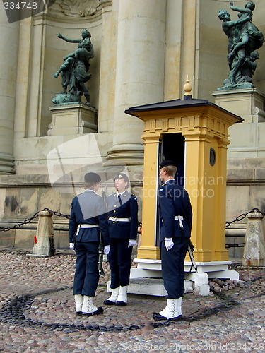 Image of Gothenburg changing of guards 