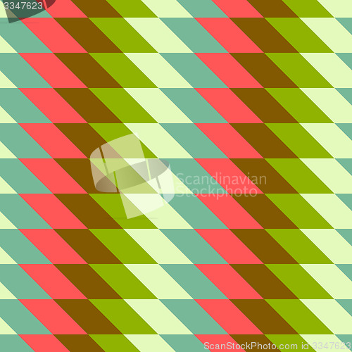 Image of Seamless geometric background. Mosaic. 