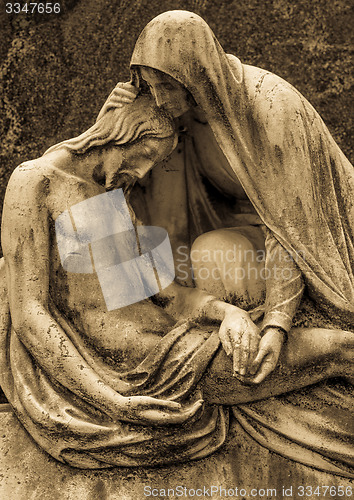 Image of Old Cemetery statue