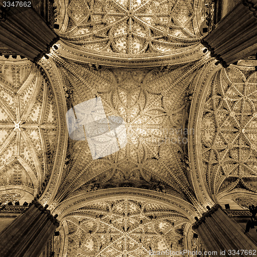 Image of Seville Cathedral Interior