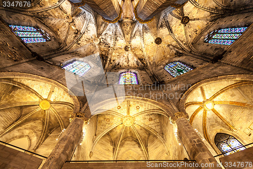 Image of Gothic church interior