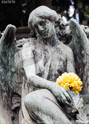 Image of Old Cemetery statue