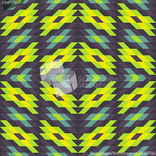 Image of Seamless geometric background. Mosaic. 