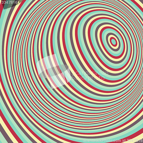 Image of Abstract swirl background. Pattern with optical illusion. 