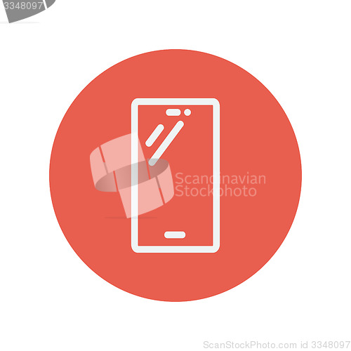 Image of Smartphone thin line icon