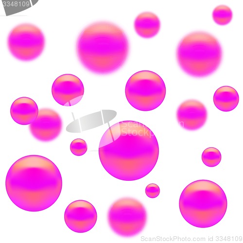 Image of Abstract Molecules Design. 