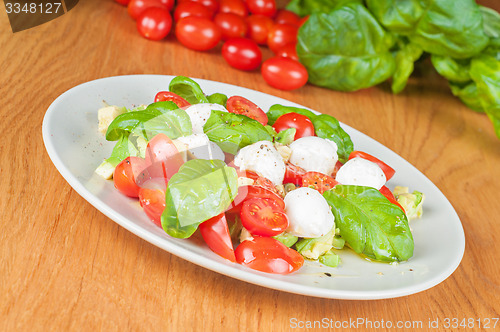 Image of Salad on the plate