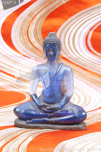 Image of Blue Buddha