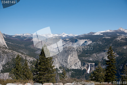 Image of Hiking panaramic train in Yosemite