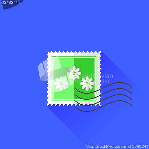 Image of Flower Stamp Icon