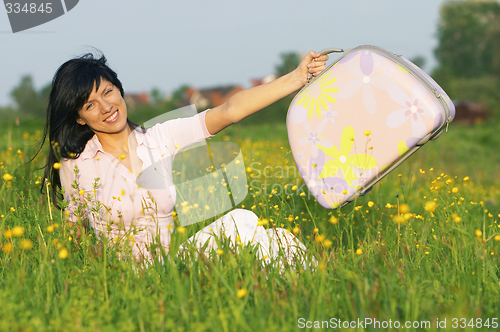 Image of Woman on holiday