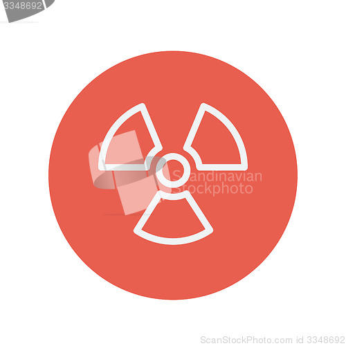 Image of Propeller thin line icon